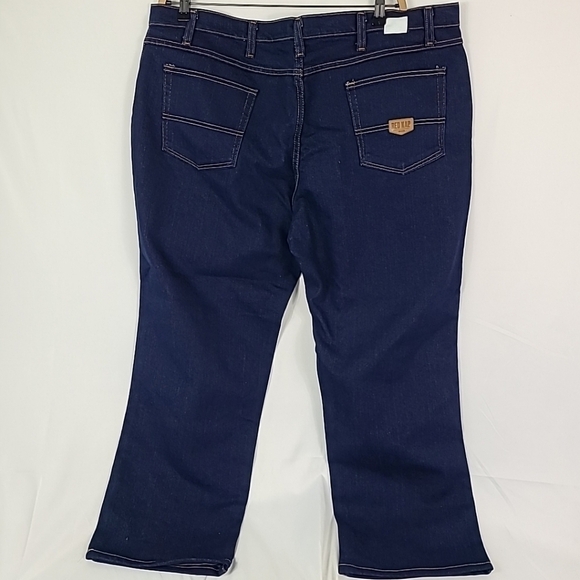 NEW Red Kap Men's Blue Jeans Size 44x30 Straight NWOT - Picture 4 of 4